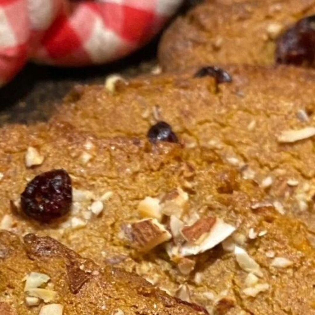 Sablés à la farine de patate douce, au miel et à la fleur d'oranger -  Quinoa et Basmati