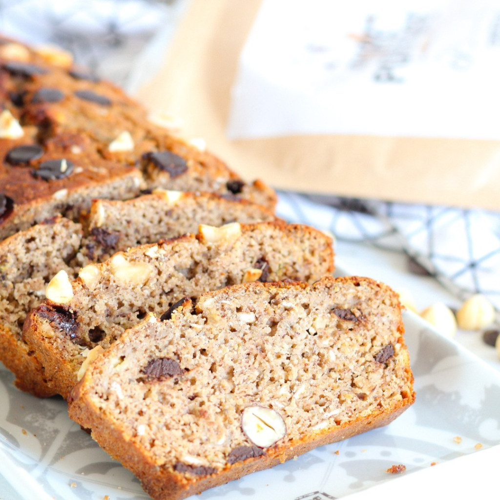 Banana Bread Chocolat Noisettes | Gourmandise Saine